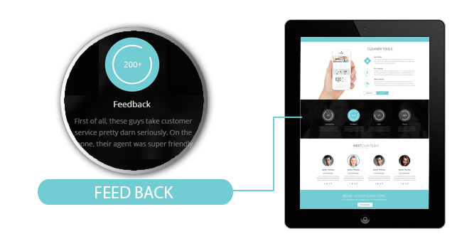 Feed-Back for cleaner Joomla Template