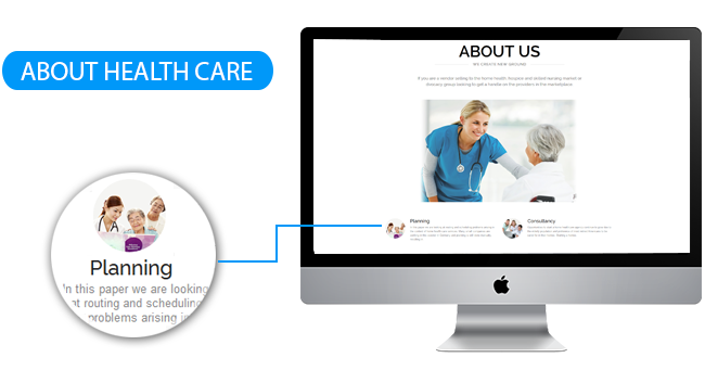 About Us Page for Healthcare Template 