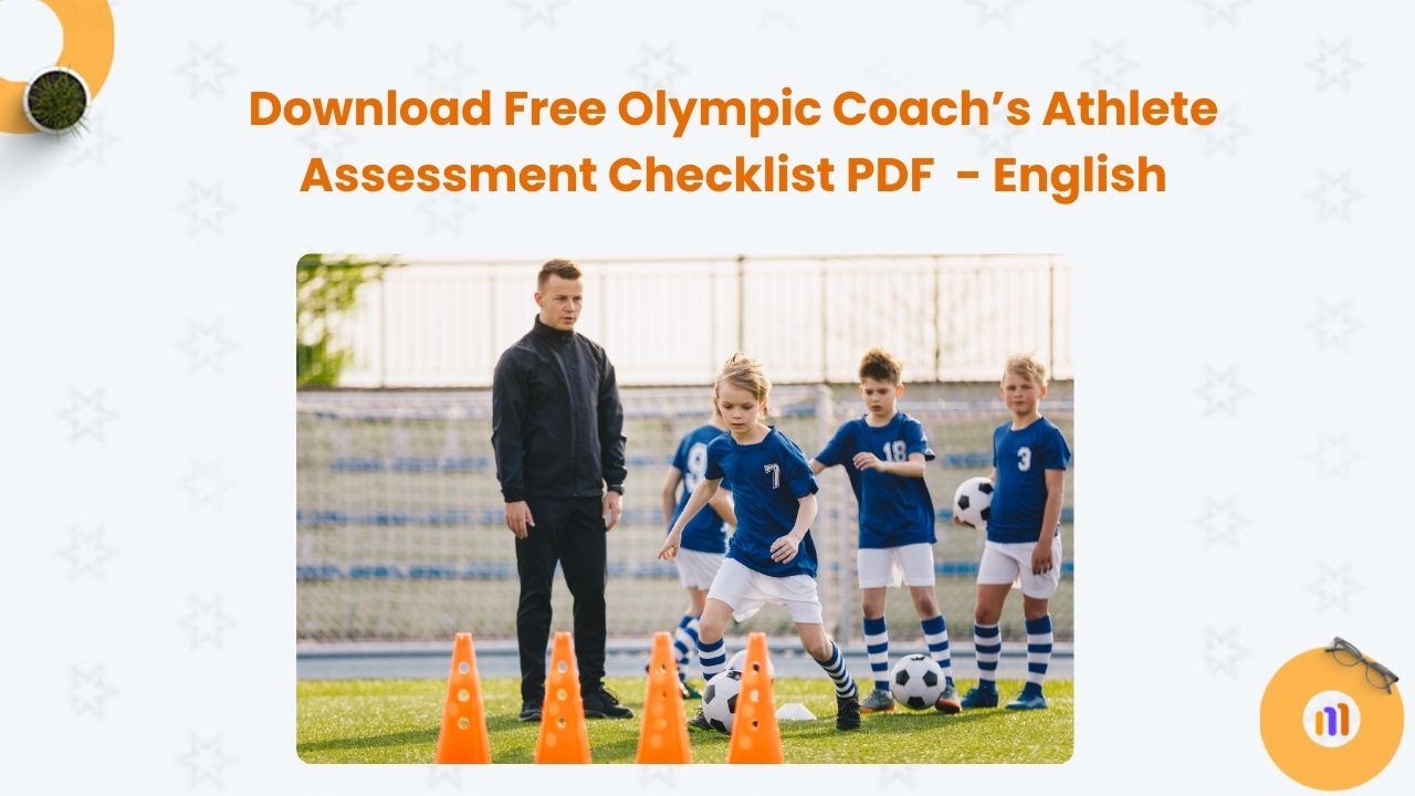 Download Free Olympic Coach’s Athlete Assessment Checklist PDF- English
